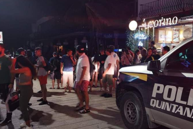 Ataque en el bar Mandala de Playa del Carmen deja tres lesionados y un detenido