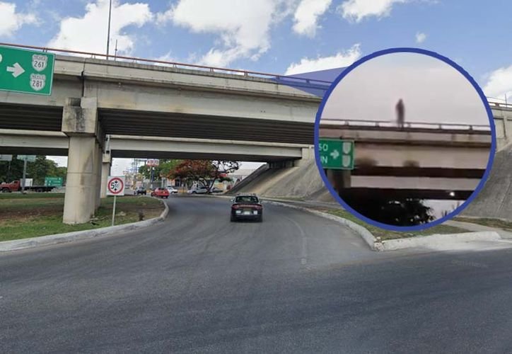Se lanza de un puente en el periférico de Mérida en Yucatán y muere en el hospital